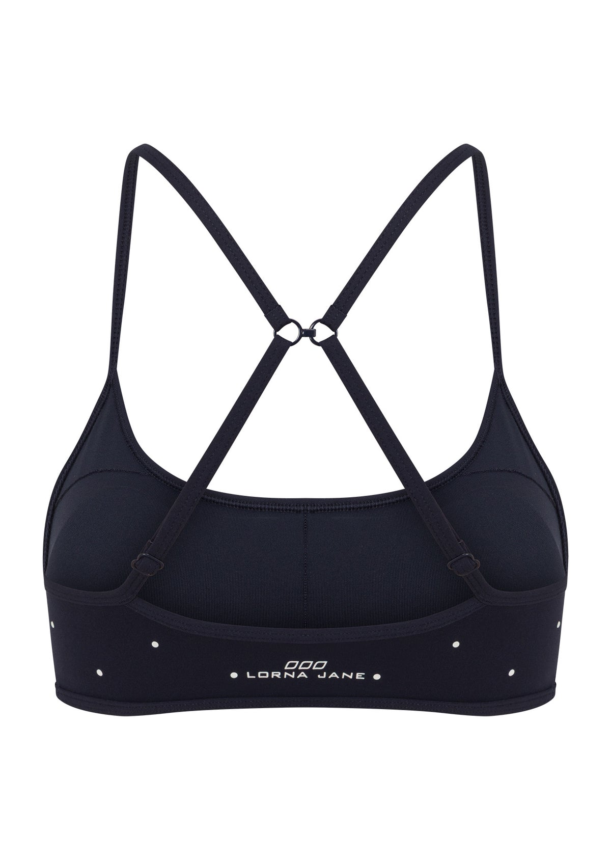 Lorna Jane Shine On All Day Sports Bra - Polka Dot Print