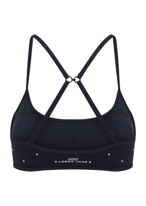 Lorna Jane Shine On All Day Sports Bra - Polka Dot Print