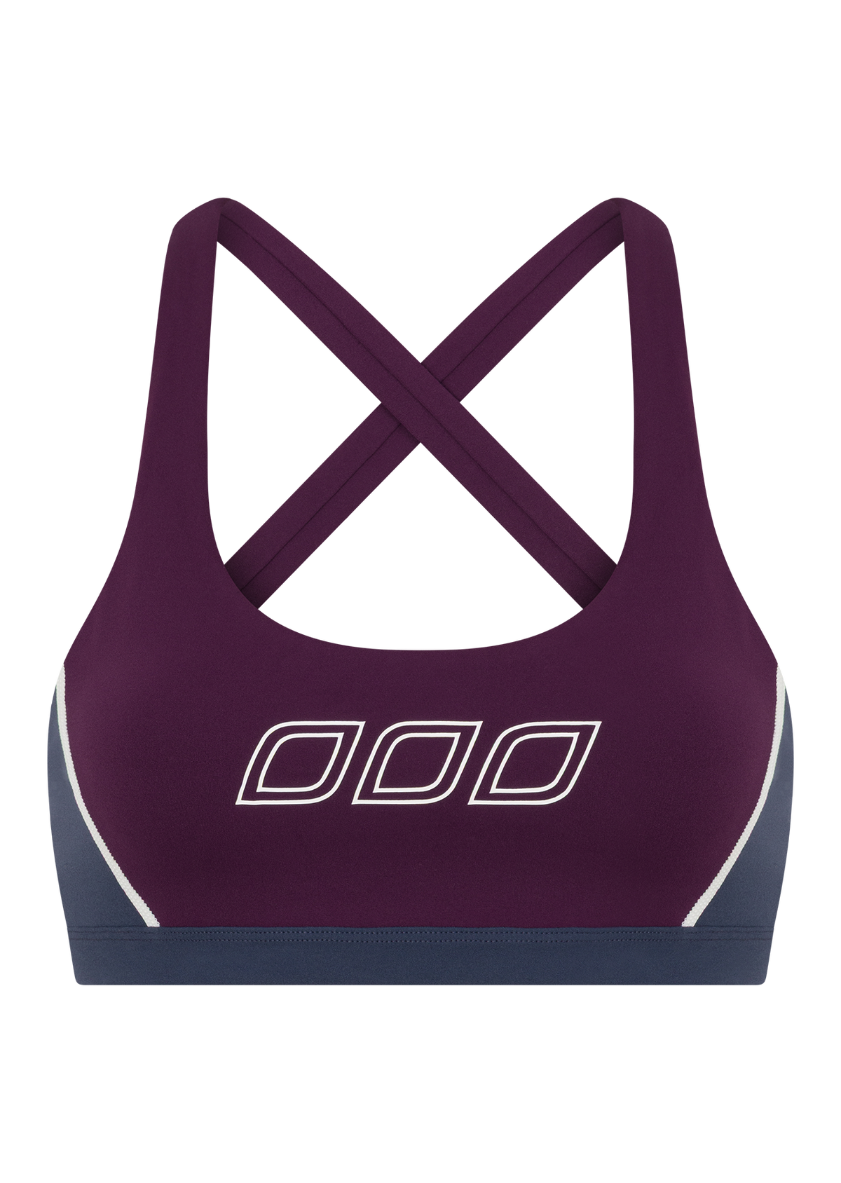 Lorna Jane Qualifier High Support Sports Bra - Dark Grape