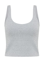 Lorna Jane True Comfort Bra Tank Combo - Grey Marl