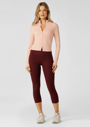 Lorna Jane All Star Active Zip Through Top - Ballerina