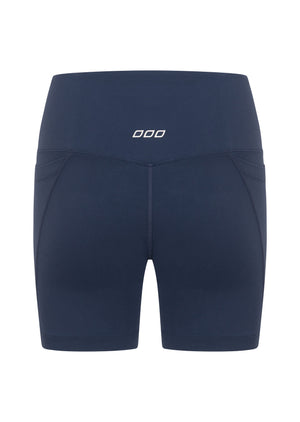 Lorna Jane Qualifier 12cm Bike Shorts - Dark Grape