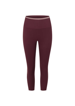 Lorna Jane Second Nature 7/8 Leggings - Plum Red