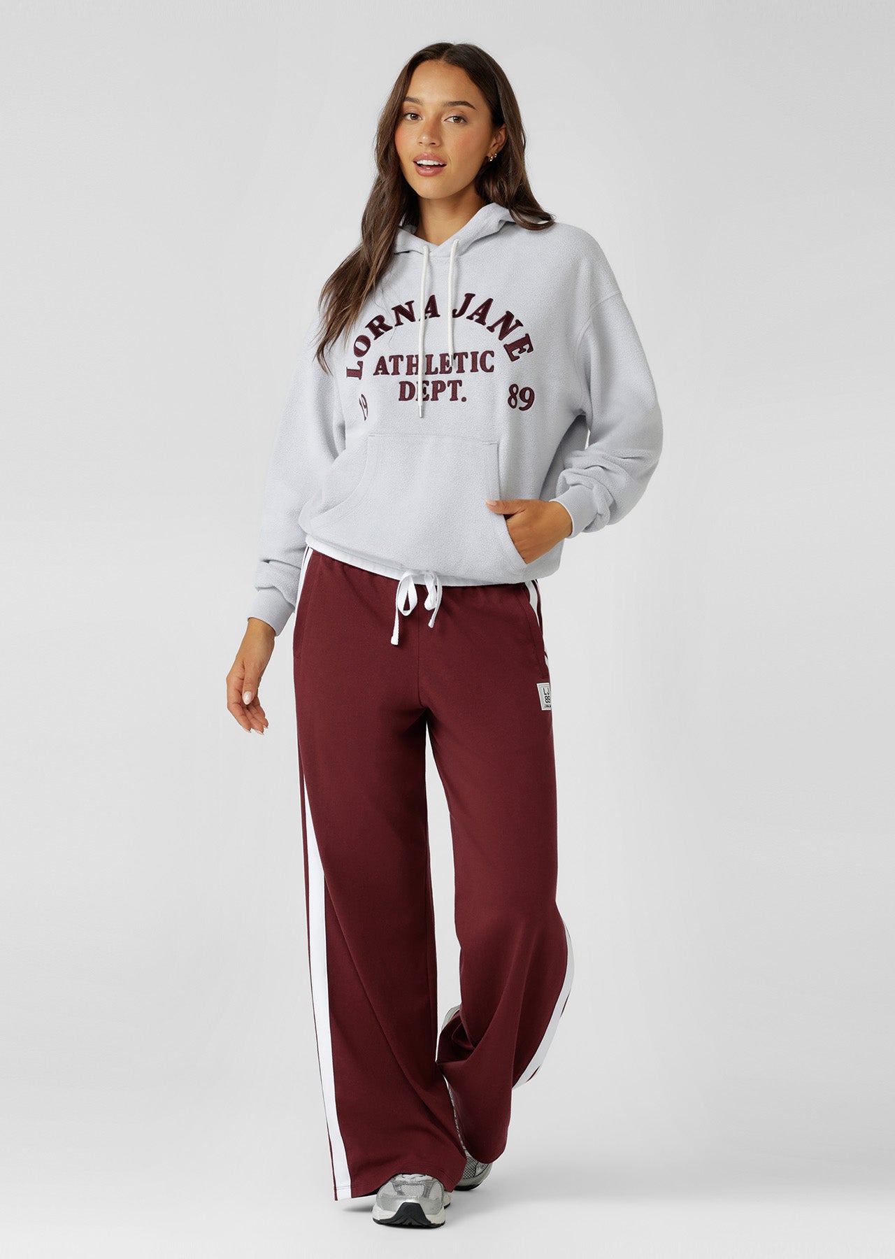 Lorna Jane Dance Pants - Dark Ruby
