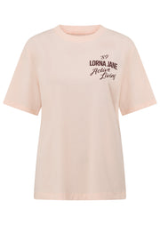 Lorna Jane LJ Active Living Relaxed T-shirt - Soft Ballerina