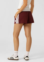 Lorna Jane Dance Shorts - Plum Red