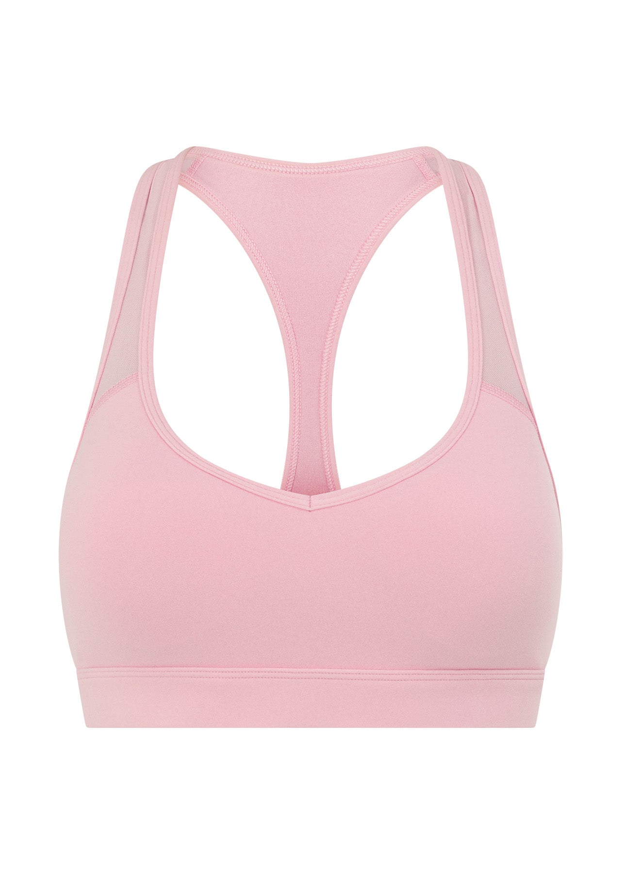 Lorna Jane Run Around High Support Sports Bra - Sweet Pink