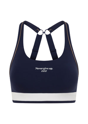 Lorna Jane Limited Edition Amy Max Support Sports Bra - Admiral Navy