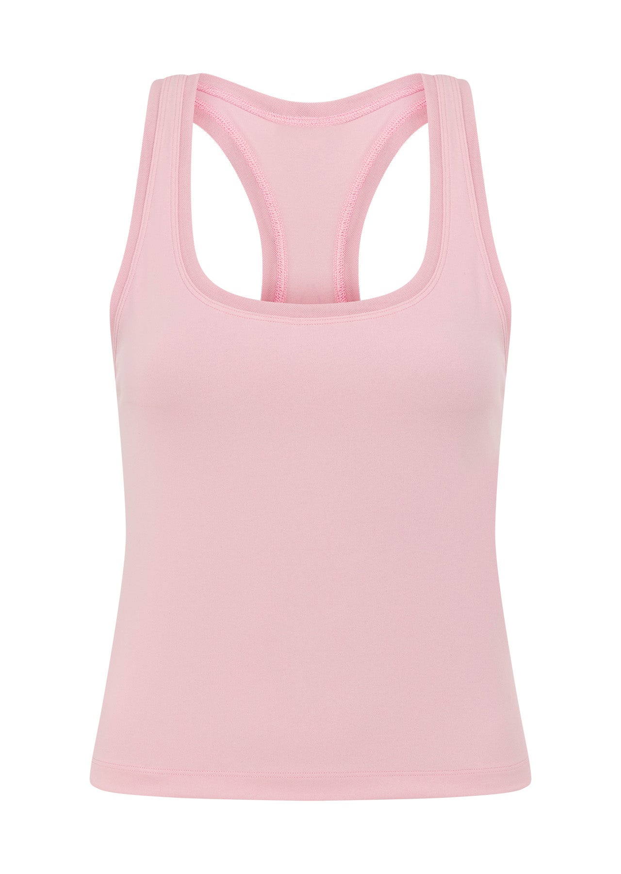 Lorna Jane Sculpt Mesh Tank - Sweet Pink