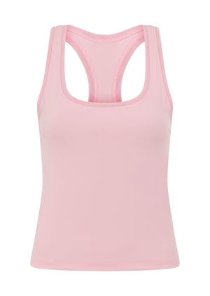 Lorna Jane Sculpt Mesh Tank - Sweet Pink