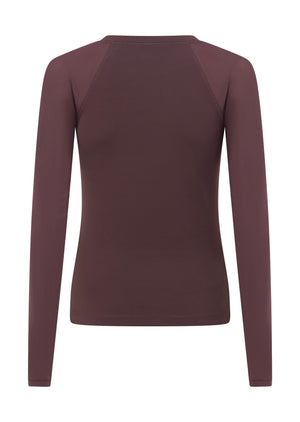 Lorna Jane Sheer Intensity Long Sleeve Top - Amethyst Shadow