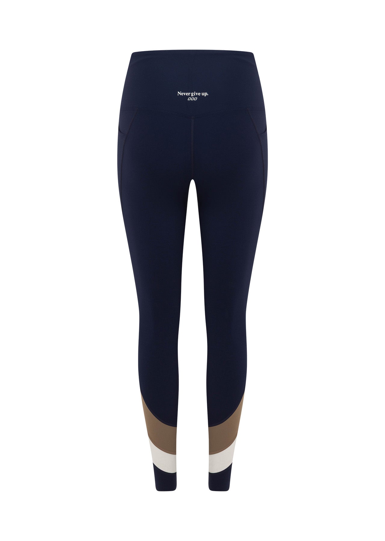 Lorna Jane Summit No Ride Ankle Biter Leggings - Admiral Navy