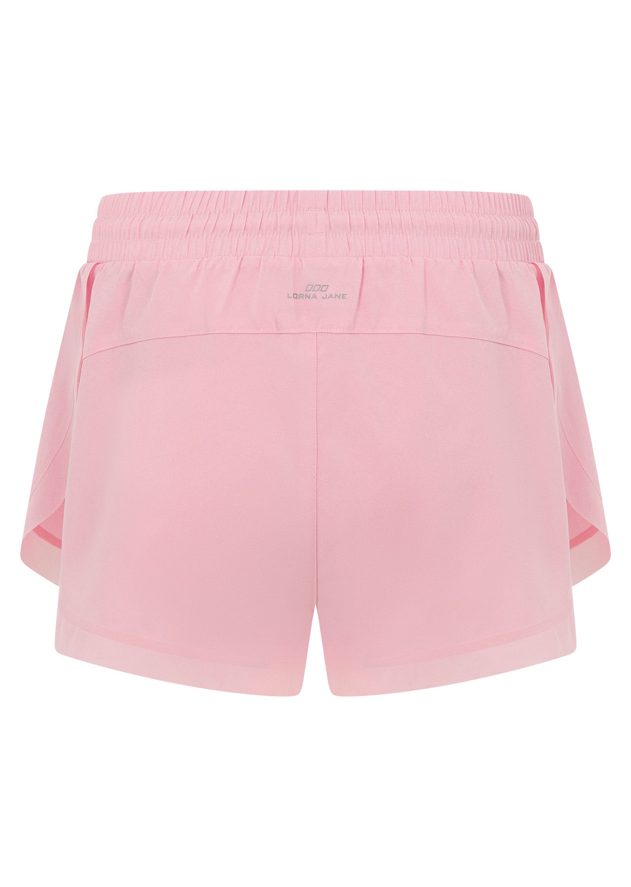 Lorna Jane Run Around 2-In-1 Shorts - Sweet Pink