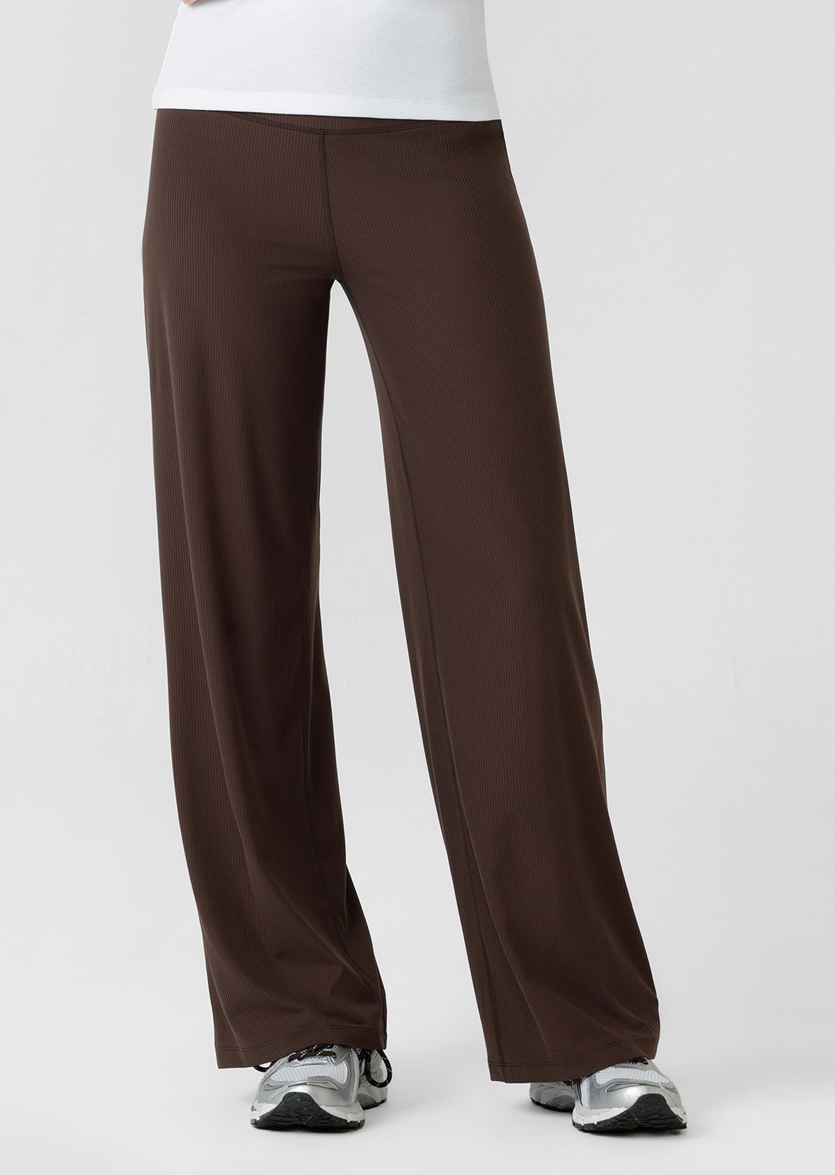 Lorna Jane Irresistible Rib Midrise Active Pants - Volcano