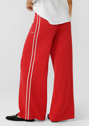 Lorna Jane Academy Knit Pants - Jam Drop