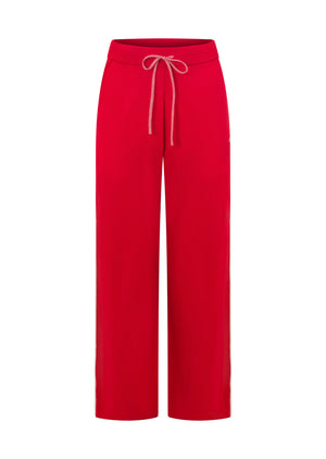 Lorna Jane Academy Knit Pants - Jam Drop