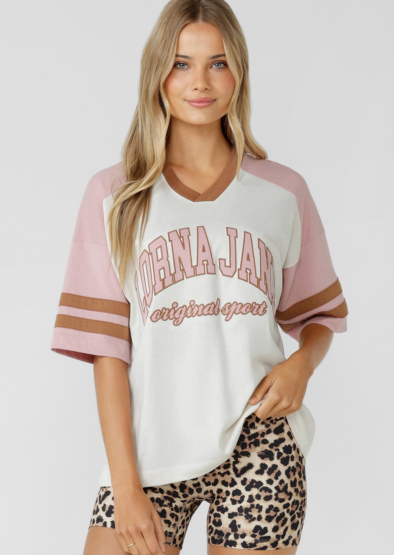 Lorna Jane Game Changer T-Shirt - Porcelain
