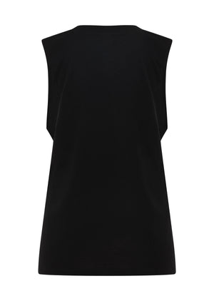 Lorna Jane Fearlessly Female Muscle Tank - Black