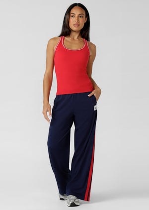 Lorna Jane Replay Knit Tank - Jam Drop