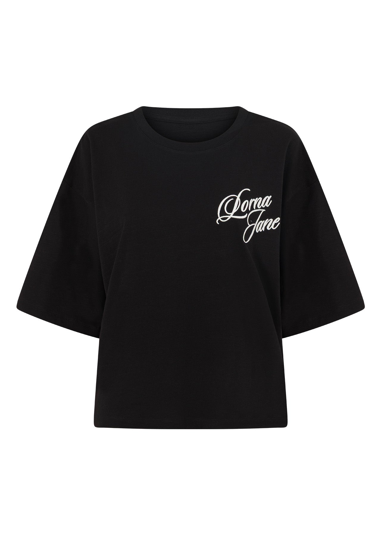 Lorna Jane Link Up Oversized T-Shirt - Black