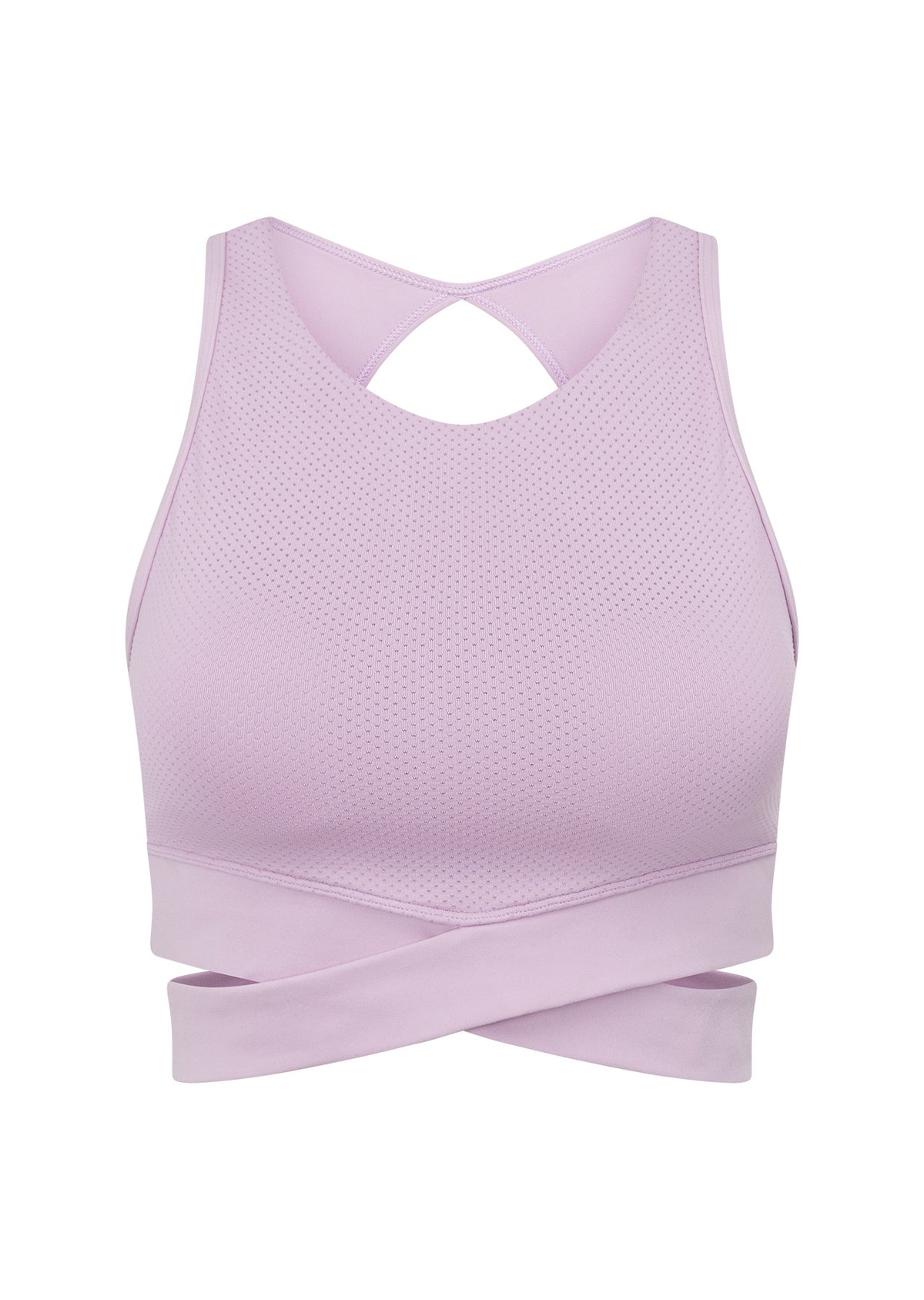Lorna Jane Get Fit Sports Bra - Light Lavender