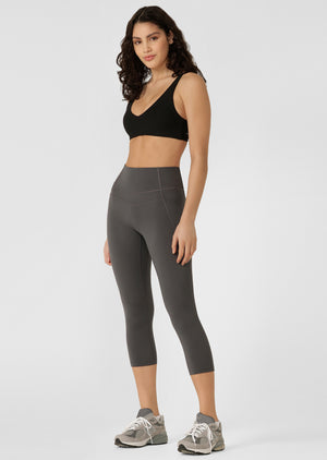 Lorna Jane Reform Rib Sports Bra - Black