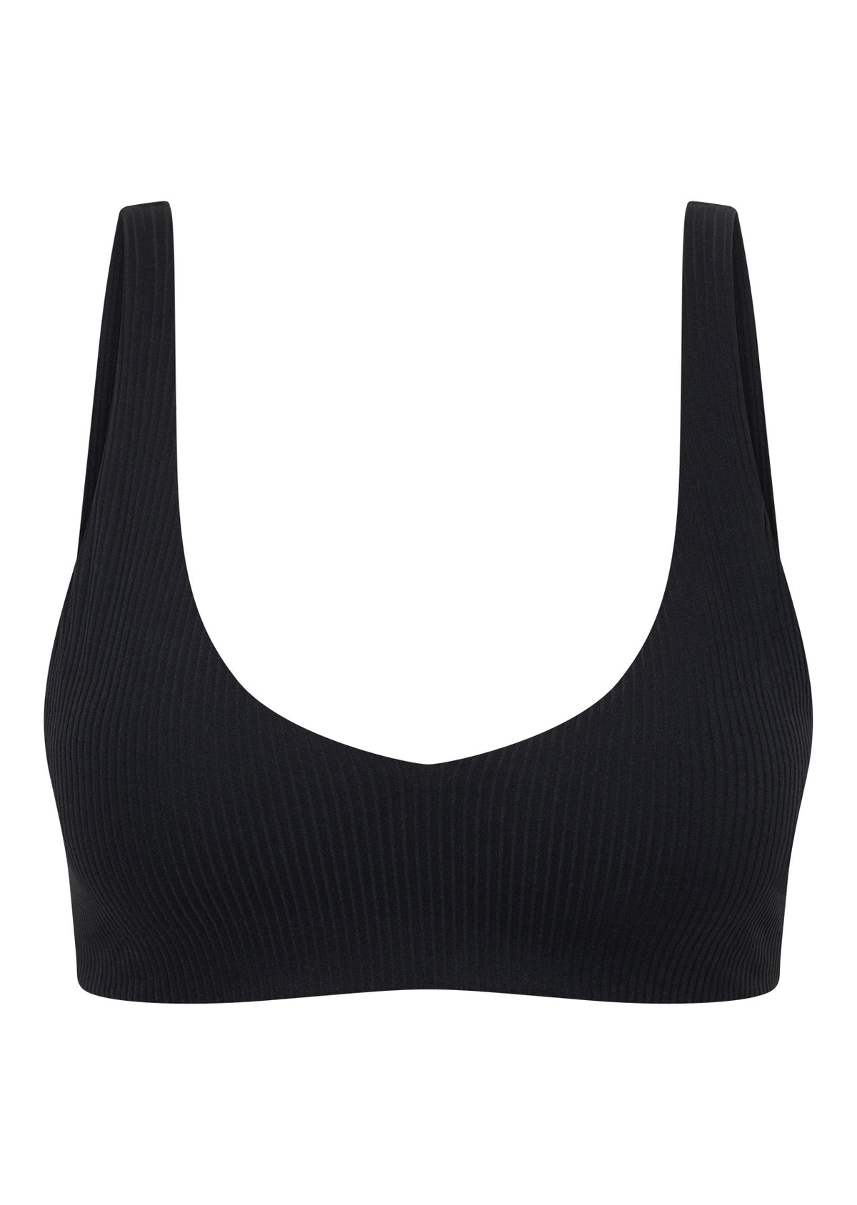 Lorna Jane Reform Rib Sports Bra - Black