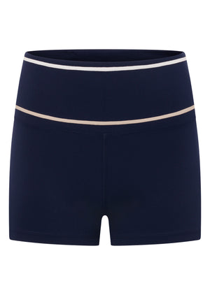 Lorna Jane Sunrise Circuit 9cm Bike Shorts - French Navy