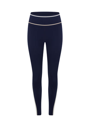 Lorna Jane Sunrise Circuit Ankle Biter Leggings - French Navy