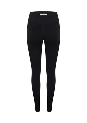 Lorna Jane Inspire Wrap Waist Ankle Biter Leggings - Black