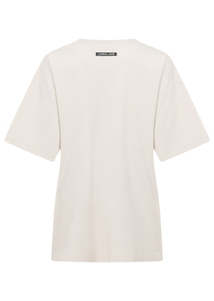 Lorna Jane Mirage Boyfriend T-Shirt - Ivory