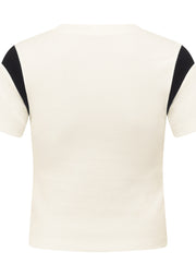 Lorna Jane Drift Baby Tee - Porcelain