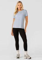 Lorna Jane parkrun T-Shirt - Light Moontide