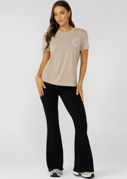 Lorna Jane parkrun T-Shirt - Latte