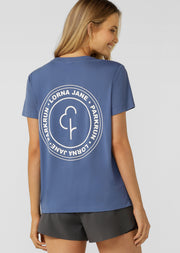 Lorna Jane parkrun T-Shirt - Moonlight Blue