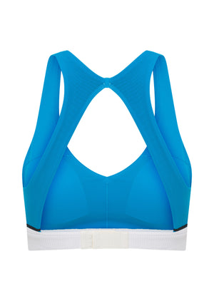 Lorna Jane Dash & Dive High Support Sports Bra - Vista Blue