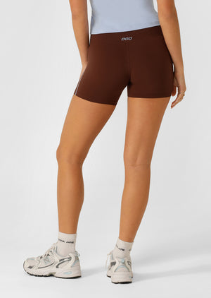 Lorna Jane Playback 12cm Bike Shorts - Truffle