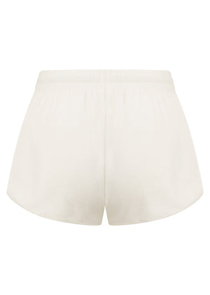 Lorna Jane Poolside Terry Relaxed Shorts - Porcelain