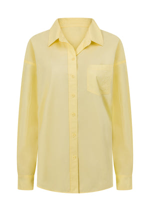 Lorna Jane Foundation Long Sleeve Shirt - Lemon Cream
