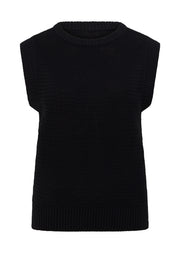 Lorna Jane Serene Knit Vest - Black