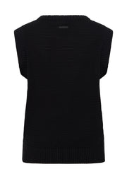 Lorna Jane Serene Knit Vest - Black