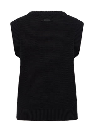 Lorna Jane Serene Knit Vest - Black