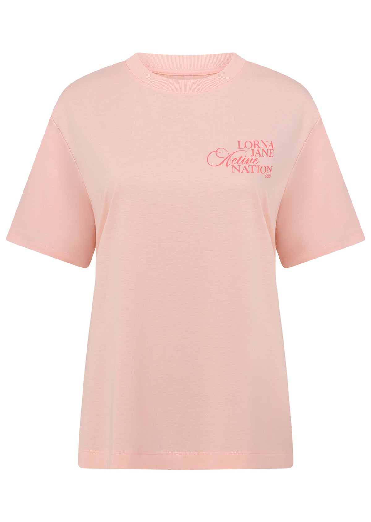 Lorna Jane Active Nation Relaxed T-Shirt - Ballerina
