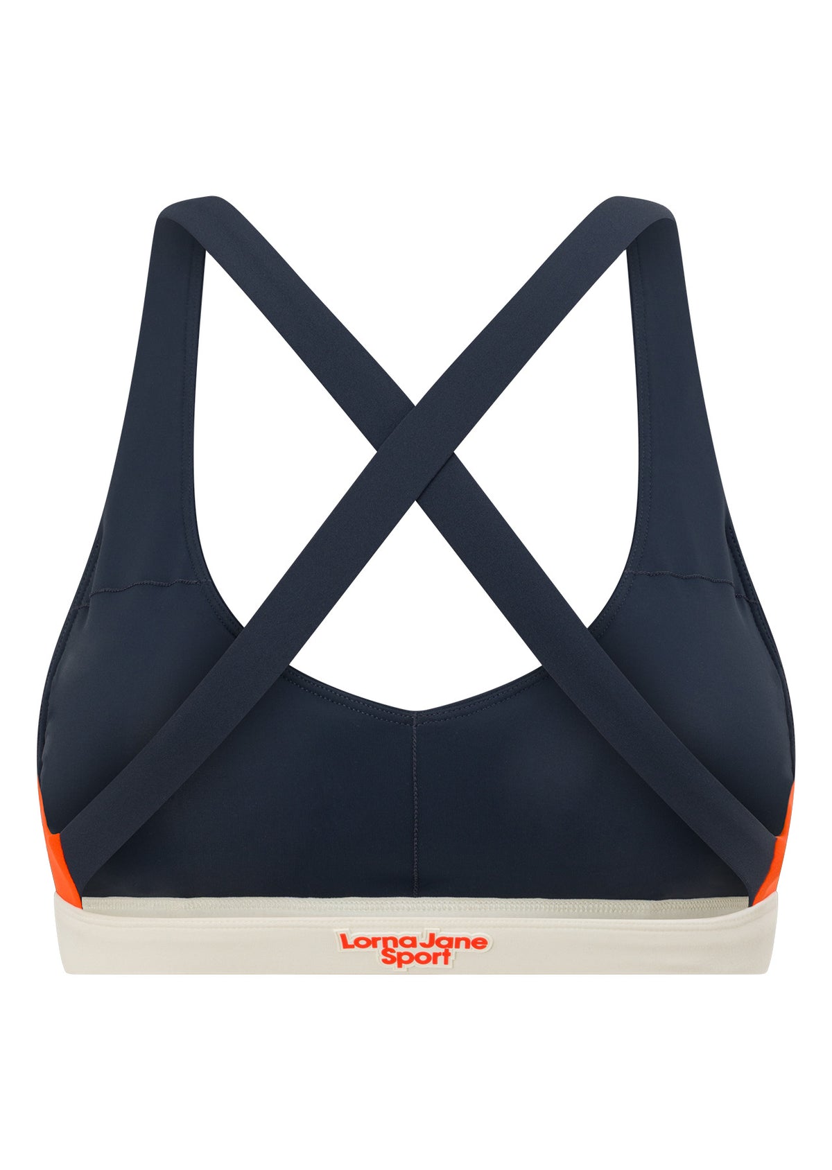 Lorna Jane Rhodes High Support Sports Bra - Platinum Navy