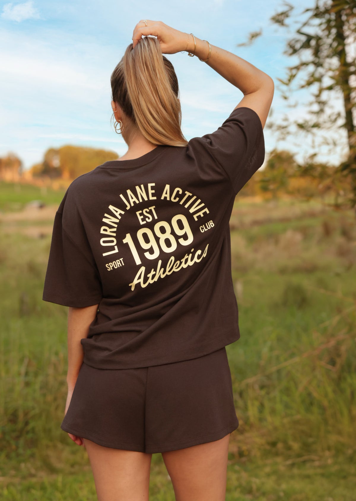 Lorna Jane Power Play T-Shirt - Volcano