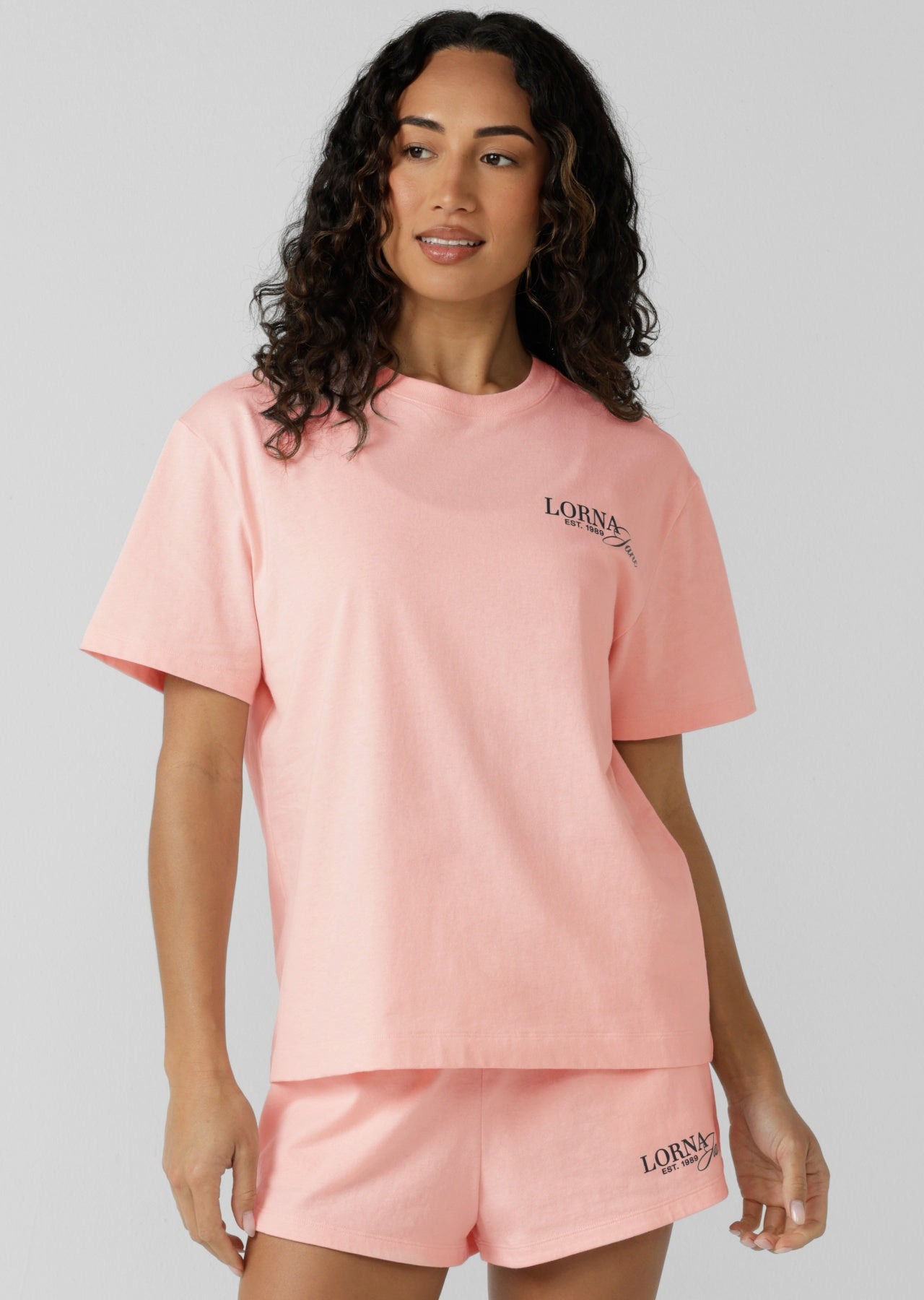 Lorna Jane Off Court T-Shirt - Enchanted Pink