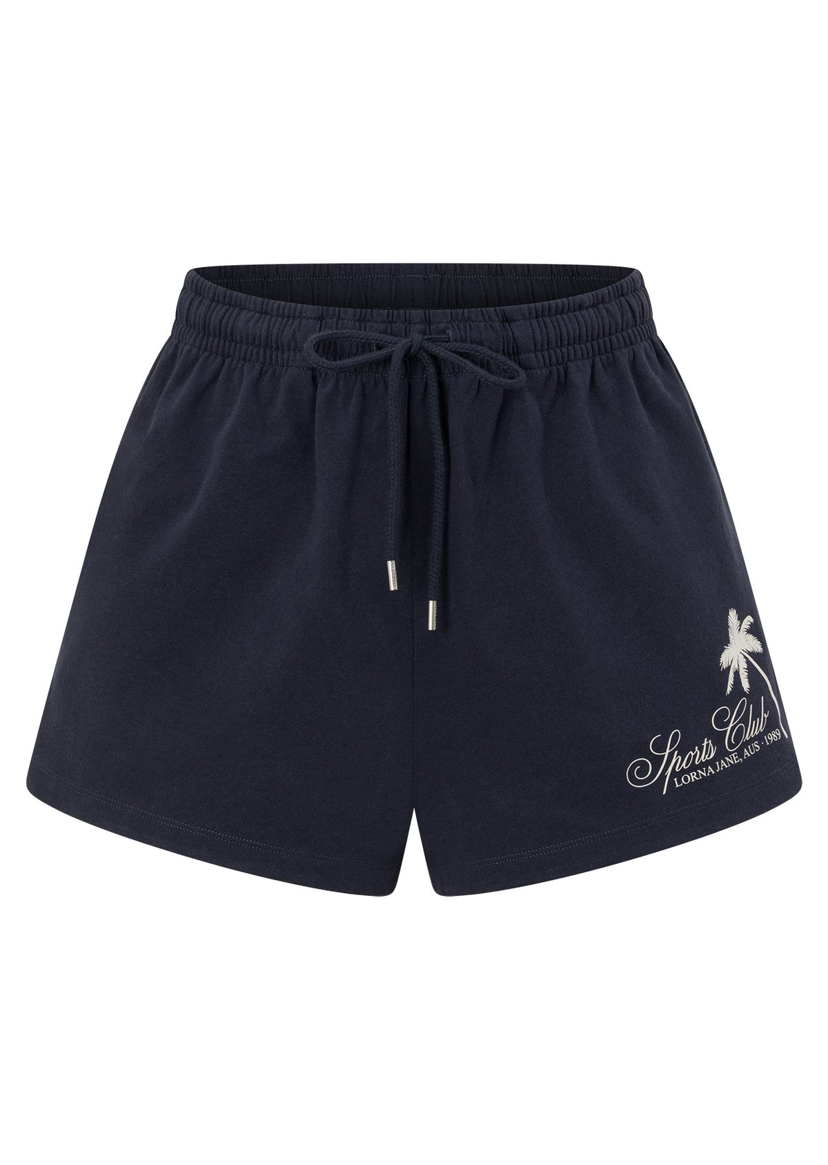 Lorna Jane Summer Sports Club Shorts - Platinum Navy