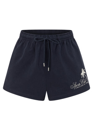 Lorna Jane Summer Sports Club Shorts - Platinum Navy