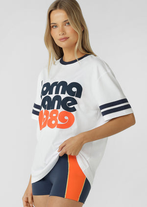 Lorna Jane Summer '89 T-Shirt - White