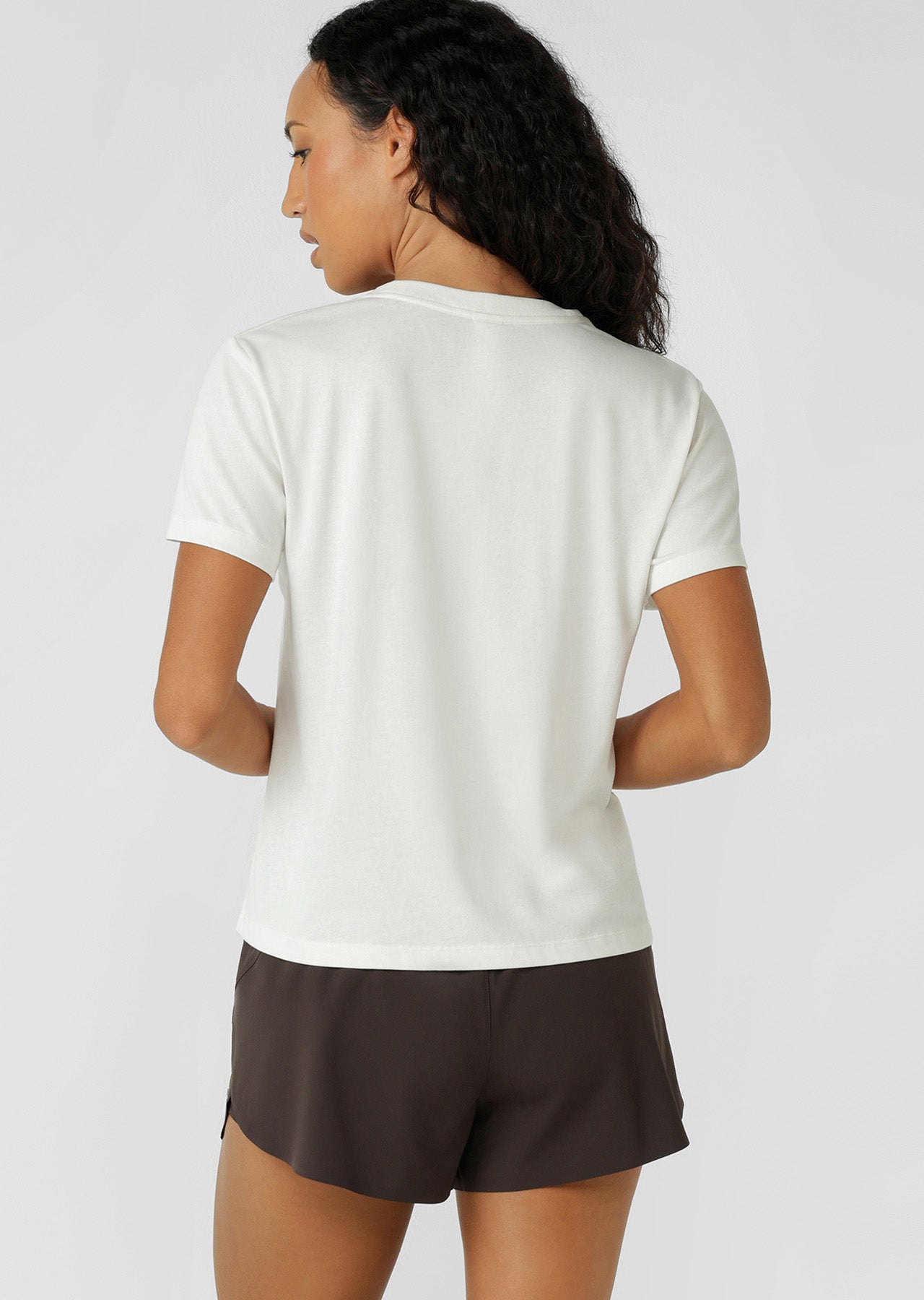 Lorna Jane Getaway T-Shirt - Porcelain